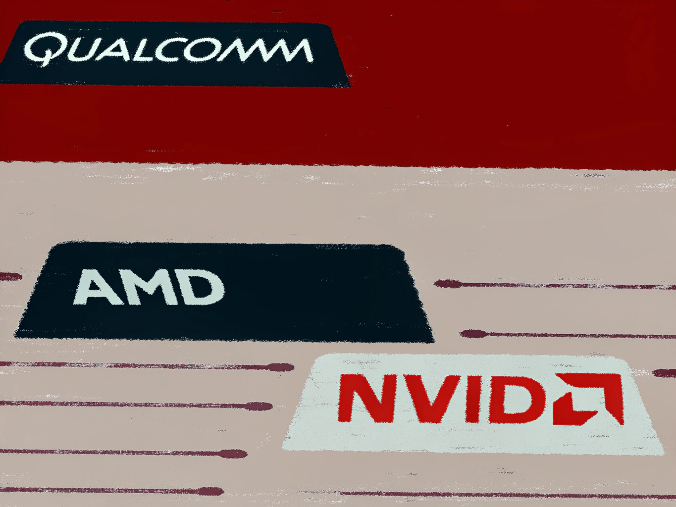 퀄컴, AI 칩 경쟁에 뛰어들며 주가 11% 상승 – 엔비디아·AMD와 맞붙다