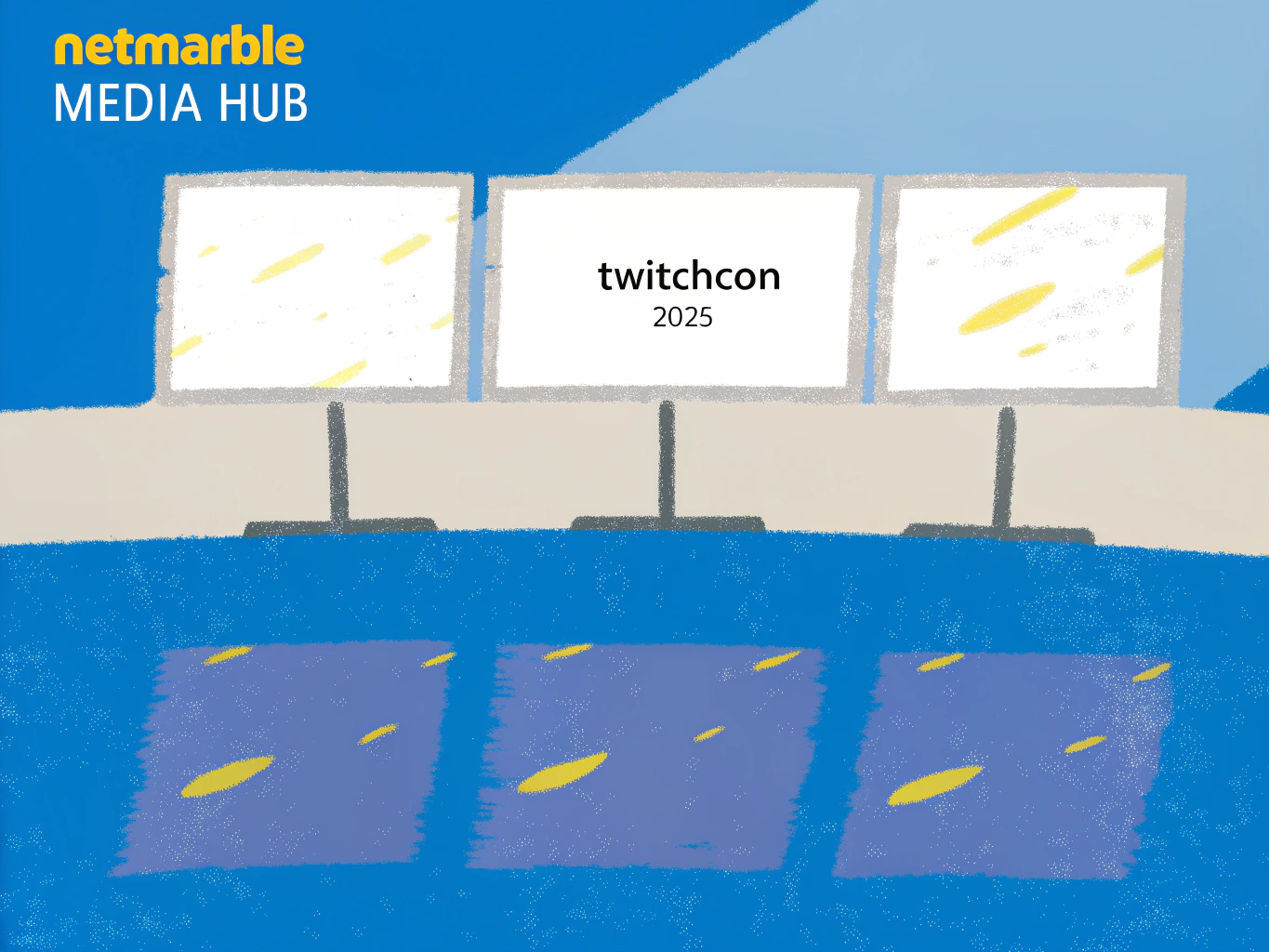 넷마블, 트위치콘 2025 맞아 미디어 허브에 전용 탭 개설로 게임 팬과 소통 강화