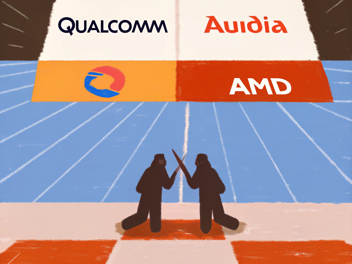 퀄컴, 엔비디아·AMD에 도전하는 새로운 AI 칩 출시…주가 급등의 배경