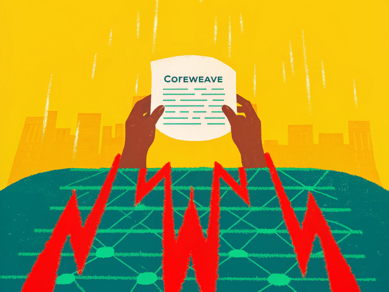 코어위브, 호실적에도 AI버블 우려에 주가 하락 [종목+]