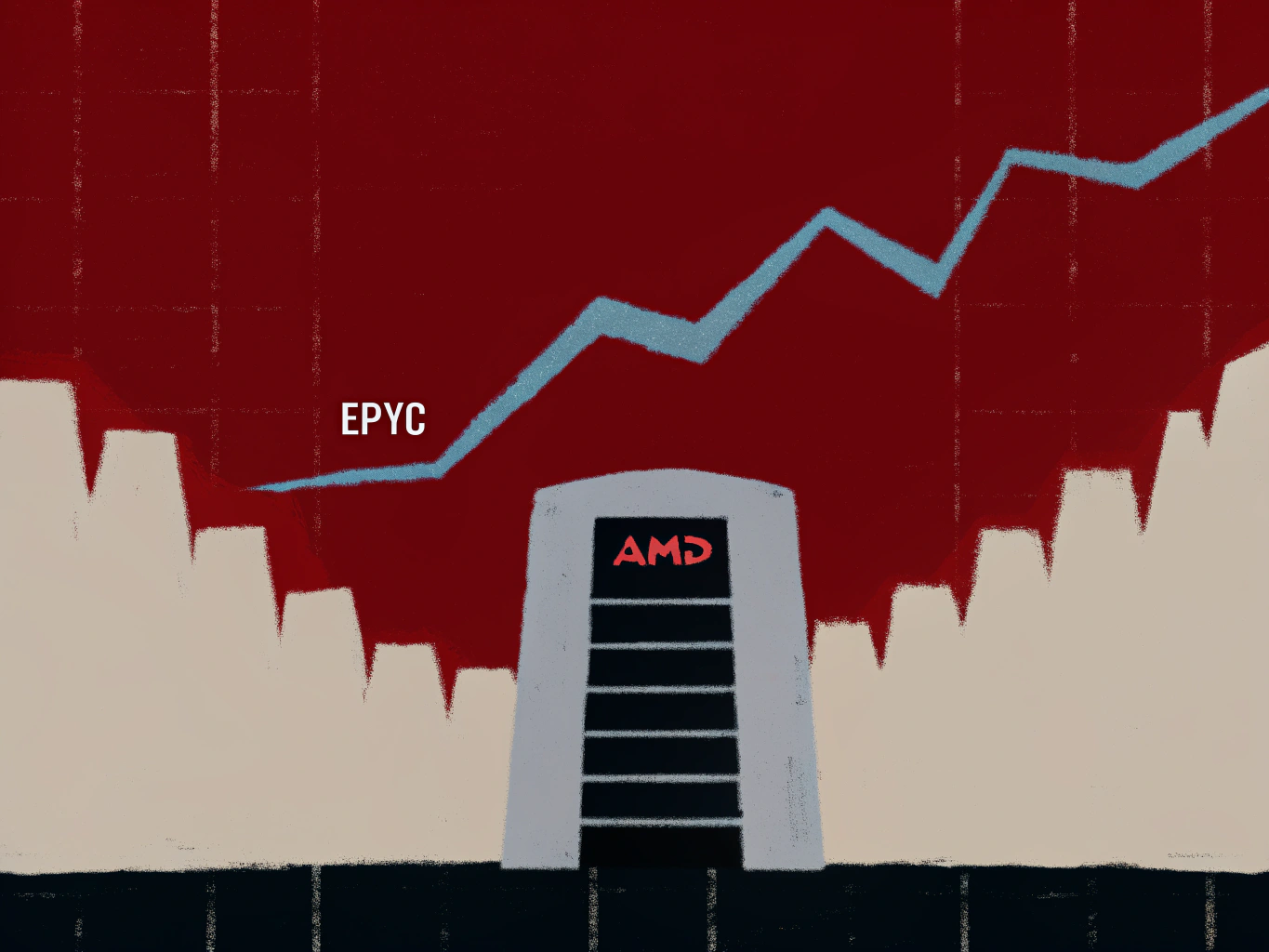 AMD 주가 급등, 데이터 센터 매출 60% 성장 전망에 투자자들 주목