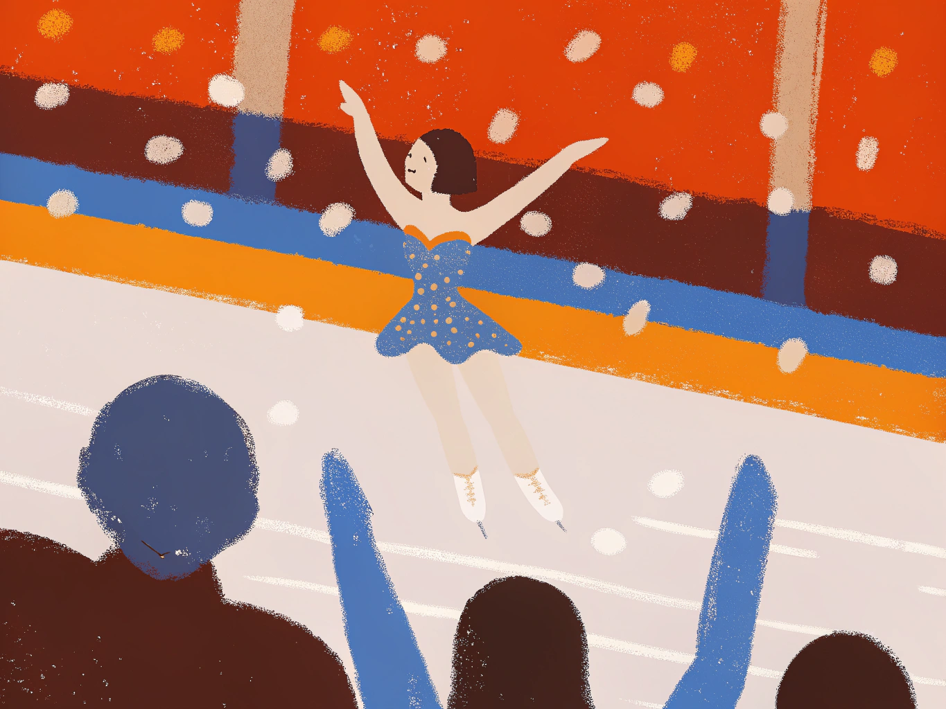 우승 차지한 피겨 신지아, 목동 아이스링크를 빛내다