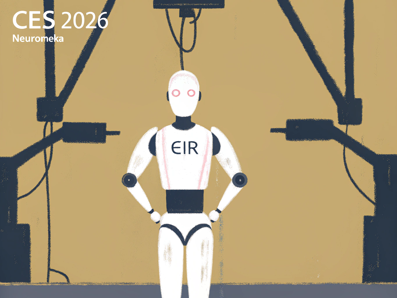 뉴로메카, CES 2026서 AI 휴머노이드 ‘EIR’ 공개…제로샷 기술로 산업 자동화 혁신 기대